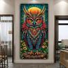 Colorful Owl Large Size Diamond Painting Animals Diy Full Square Round Drill Rhinestone Embroidery Mosaic Cross Stitch Kits