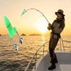 20Pcs Sensitive Fishing Bite Alarms Rod Bells Tip Clip Plastic Tip Up Lights  Fishing Pole