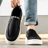 Black Mens Shoes  Summer Versatile Soft-Soled Trendy Casual Shoes Comfortable Breathable Running Shoes Zapatos Para Hombres