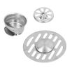 304 Stainless Steel Floor Strainer Square Shower Drain Compact Design Floor Drain  Laundry Room