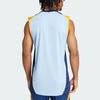 Adidas Real Madrid Series 24 Match Patchwork Fashion Sleeveless Soccer Jersey Men Tops Bright-Blue IT5094