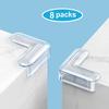 Bifine Corner Guards for Baby Head Made of Prevents Corner Cushions for Safety Measures for and Furniture 3M Tape Pack of 8 Airbag-Shaped Protection,