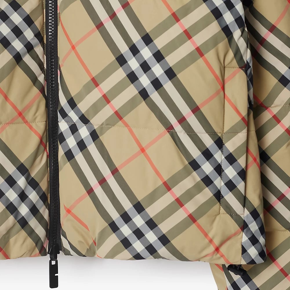 Burberry Reversible Check Puffer Jacket 80961291