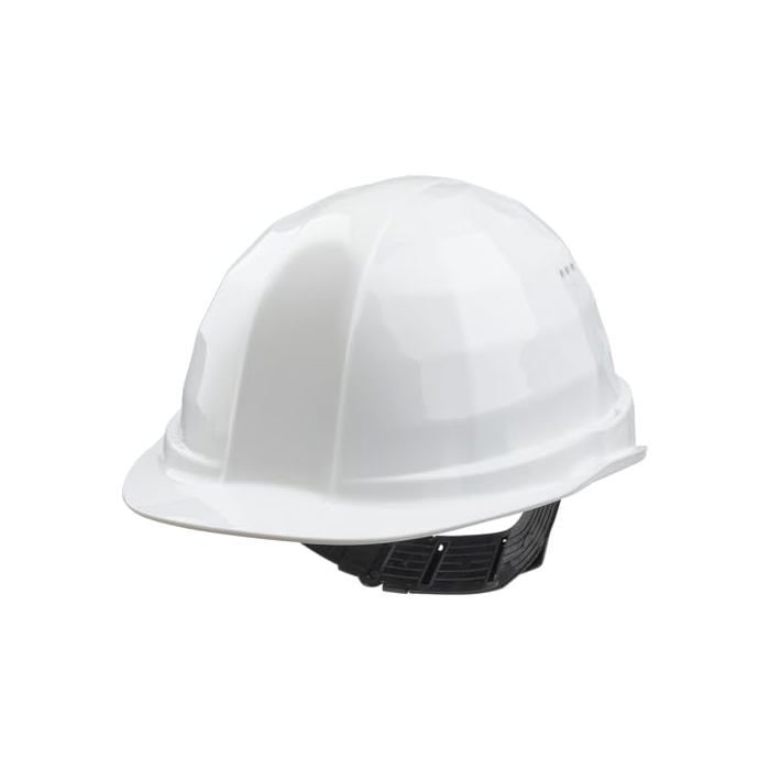 Casque De Protection - Wolfcraft - Blanc - Résistant Aux Chocs - UV Stabilisé - Ajustement Facile