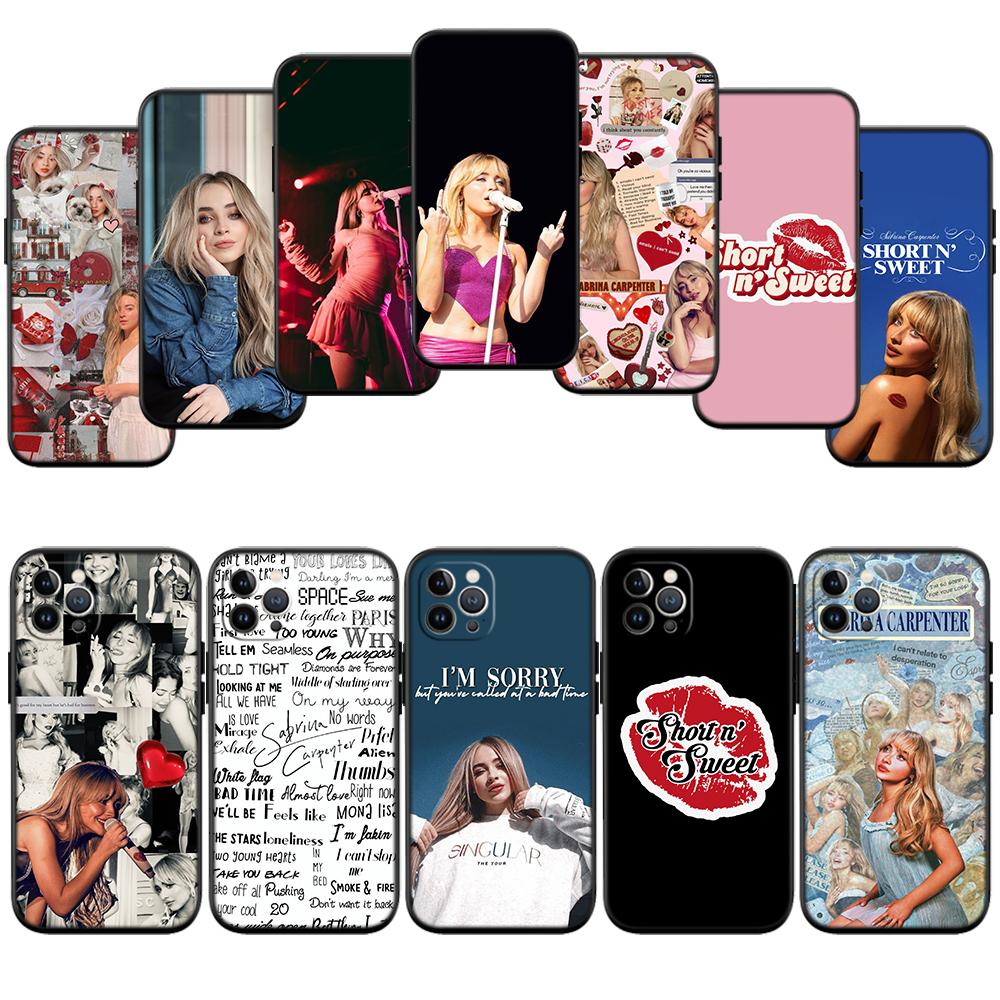 RP65 Sabrina Carpenter Phone Case for Samsung Galaxy S20 S21 S22 Ultra FE + Plus A21S A22 A24 A25 A26 A30 A30S A31
