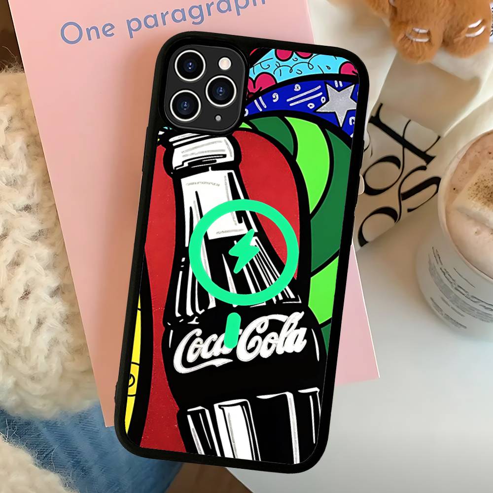 

C-Coca-Cola Magnetic For Magsafe Phone Case For IPhone 17 Air 16 Pro Max 15 14 13 12 11 Protective Cover iPhone 11
