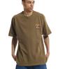 Cream Soda Lab Motocamp Small Logo Short Sleeve T-Shirt Olive