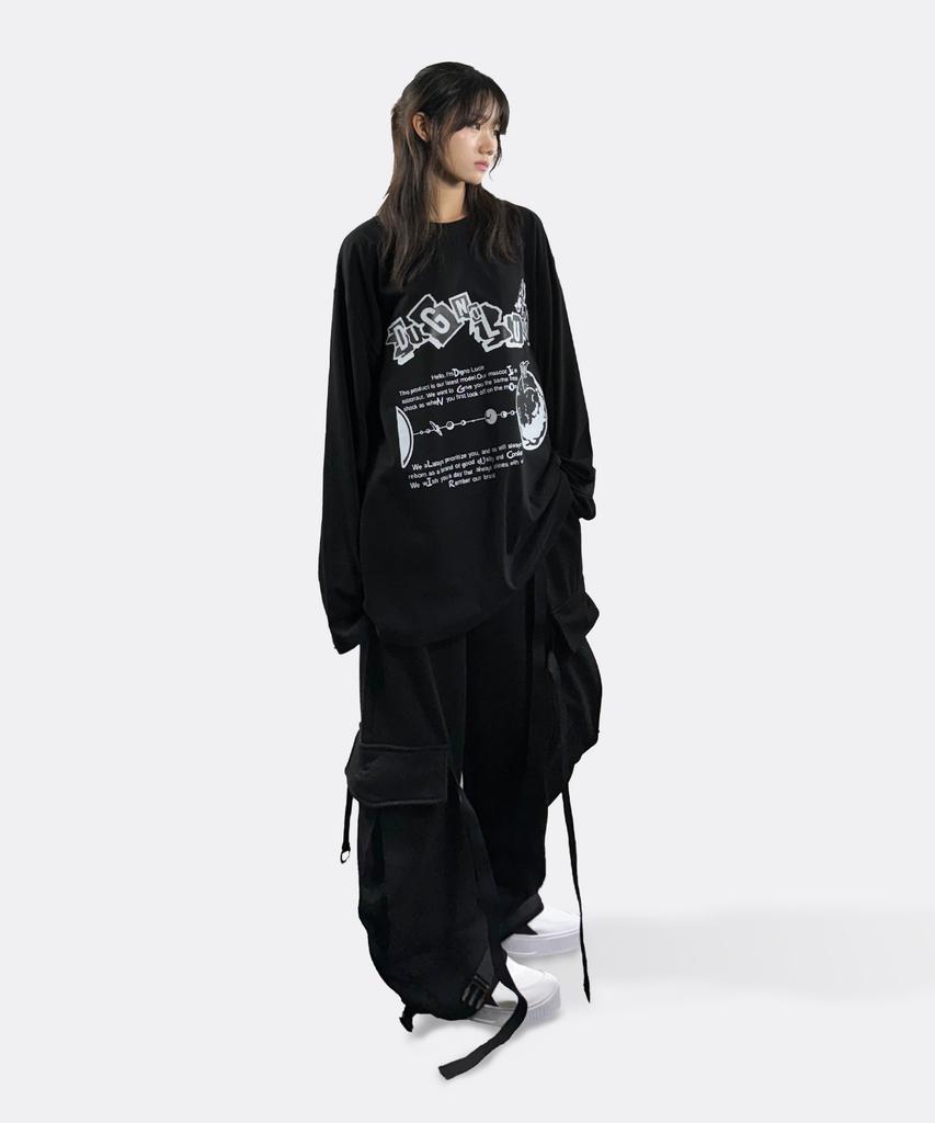 Digeunolusileu Planet Long Sleeve (Black)