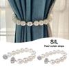 Curtain Clip Magnetic Curtain Tieback Simple DIY Curtains Tie Backs Pearl Fashion Curtain Rope Holder Hooks