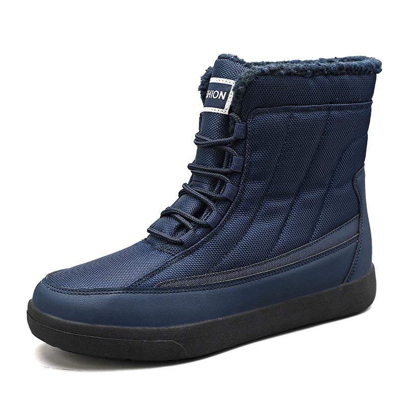 Staubdichte wasserdichte Damen-Schneestiefel, rutschfeste High-Top-Stiefel, Damen-Baumwoll-Stiefeletten, Herren-Winter-Schneestiefel