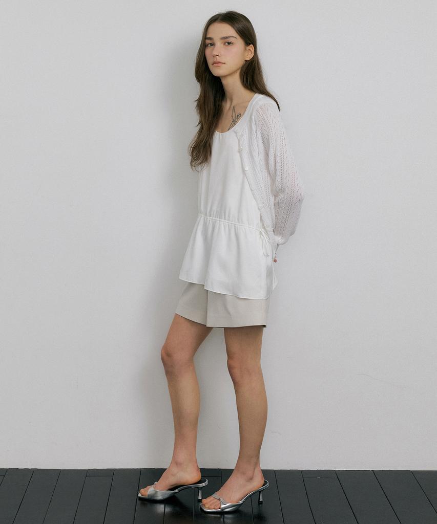 OCTETTE Lua One Tuck Shorts_2Color