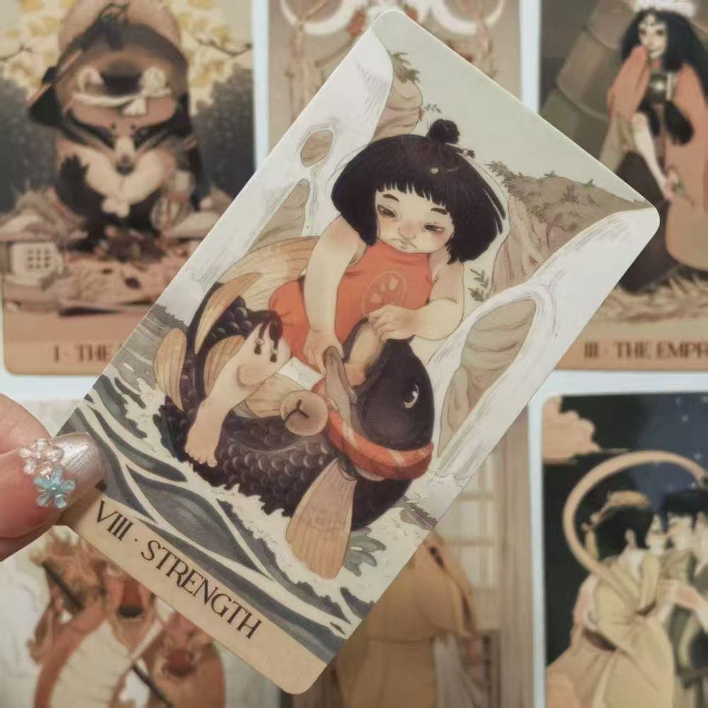 10.3*6cm Yokai Tarot Deck 78 Pcs Cards Rooted in Japanese Folklore
