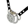 Xugu Yu Men’s Stainless Steel Chastity Cage Waistband Device