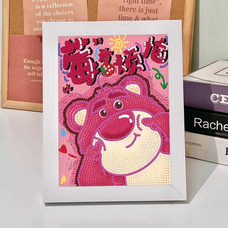 Kit de Peinture Diamant 5D Sanrio Encadré – Jouet Éducatif pour Enfants