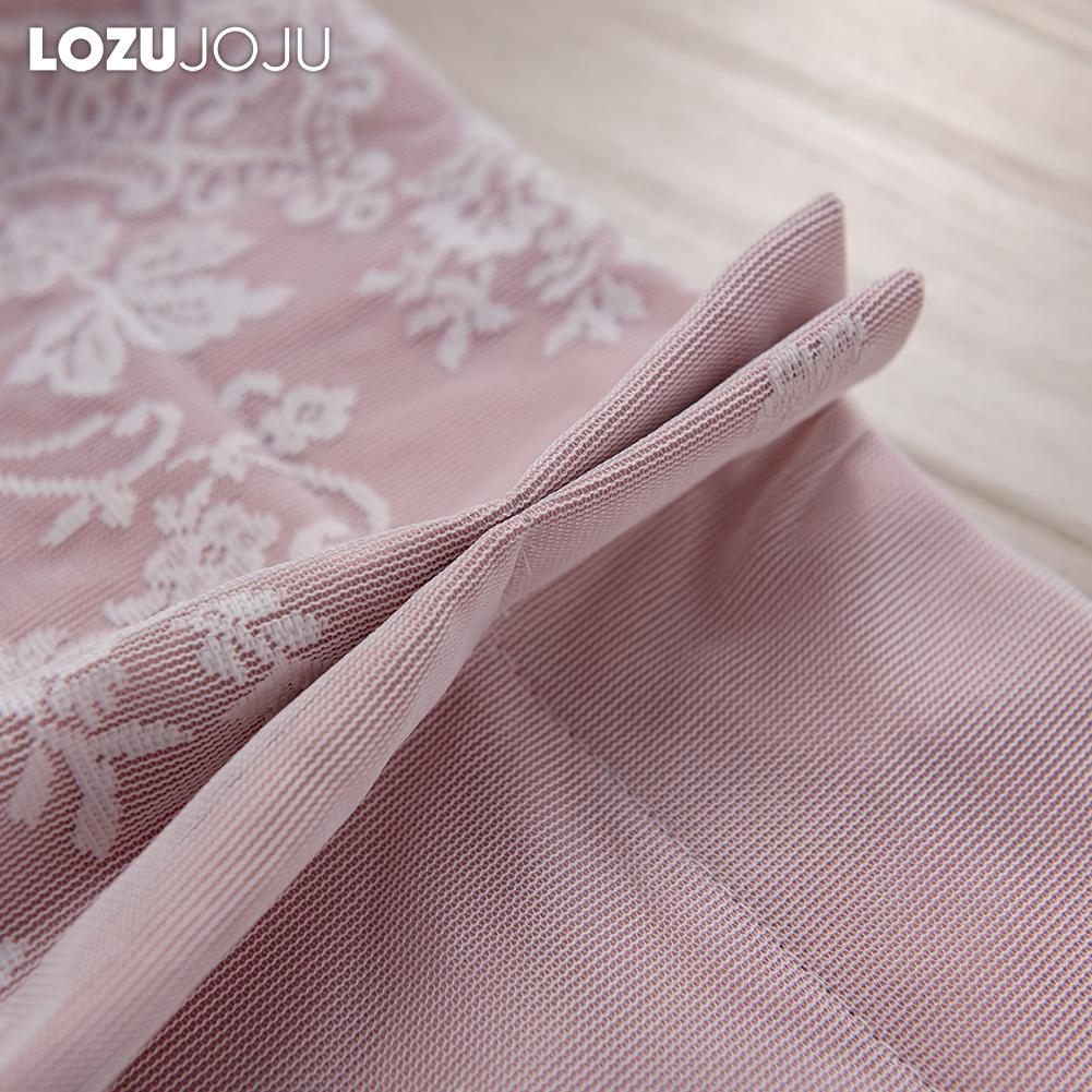 A Set of LOZUJOJU Hollow Star Blackout Curtain and Lace Sheer Curtains Integrated Gauze Curtain and Curtain for Living Room Bedroom Home Decor