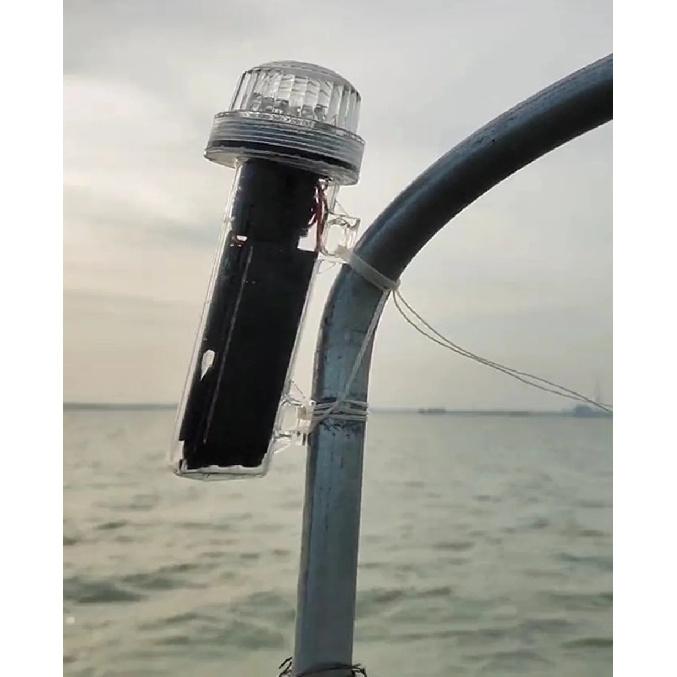 JayCreer Marine Solar Signal Light For Boats