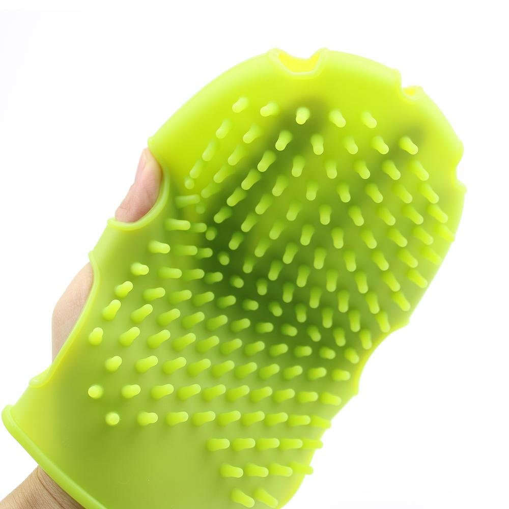 Massage Glove Bath Towel Silicone Bath Brush Skin Clean Silicone Bath Brushes Shower Gloves Bath Scrub Remover Body Exfoliating