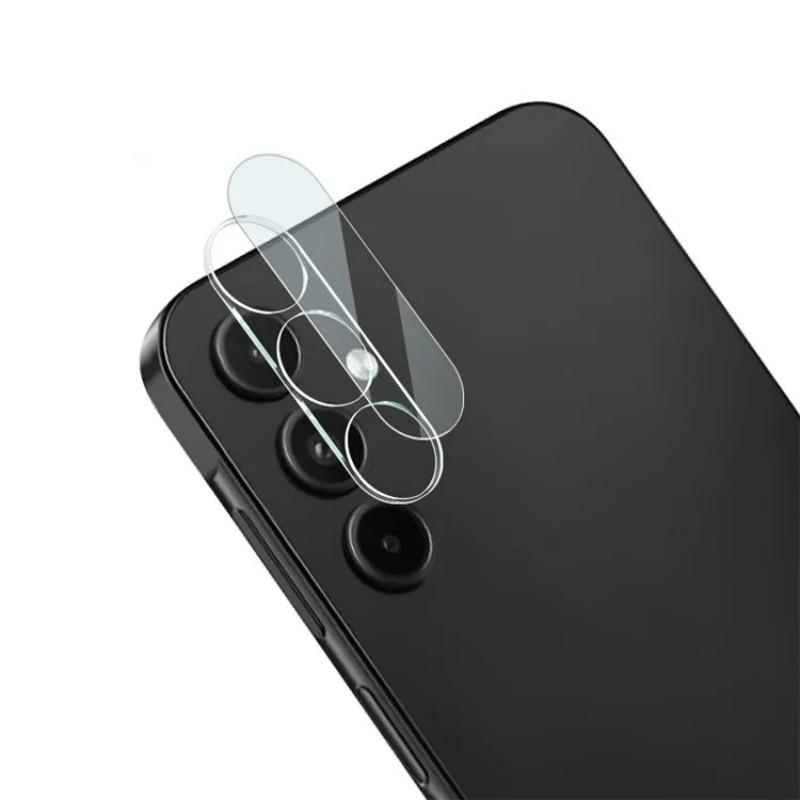 For Samsung Galaxy A55 5G Camera Lens Protector WANLONFENG Full Coverage HD Clear Lens Film with Cleaning Cloth