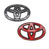 2026 New For Toyota Car Steering Wheel Decorative Stickers  Steering Wheel Logo Car Logo Sticker Label For Toyota Gazoo R Coroll