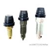 2 Pcs Auto Car Motorcycle Brake Pump Brake Caliper Bleed Exhaust Screw Nipple Dust Cap Car Accessory Tool