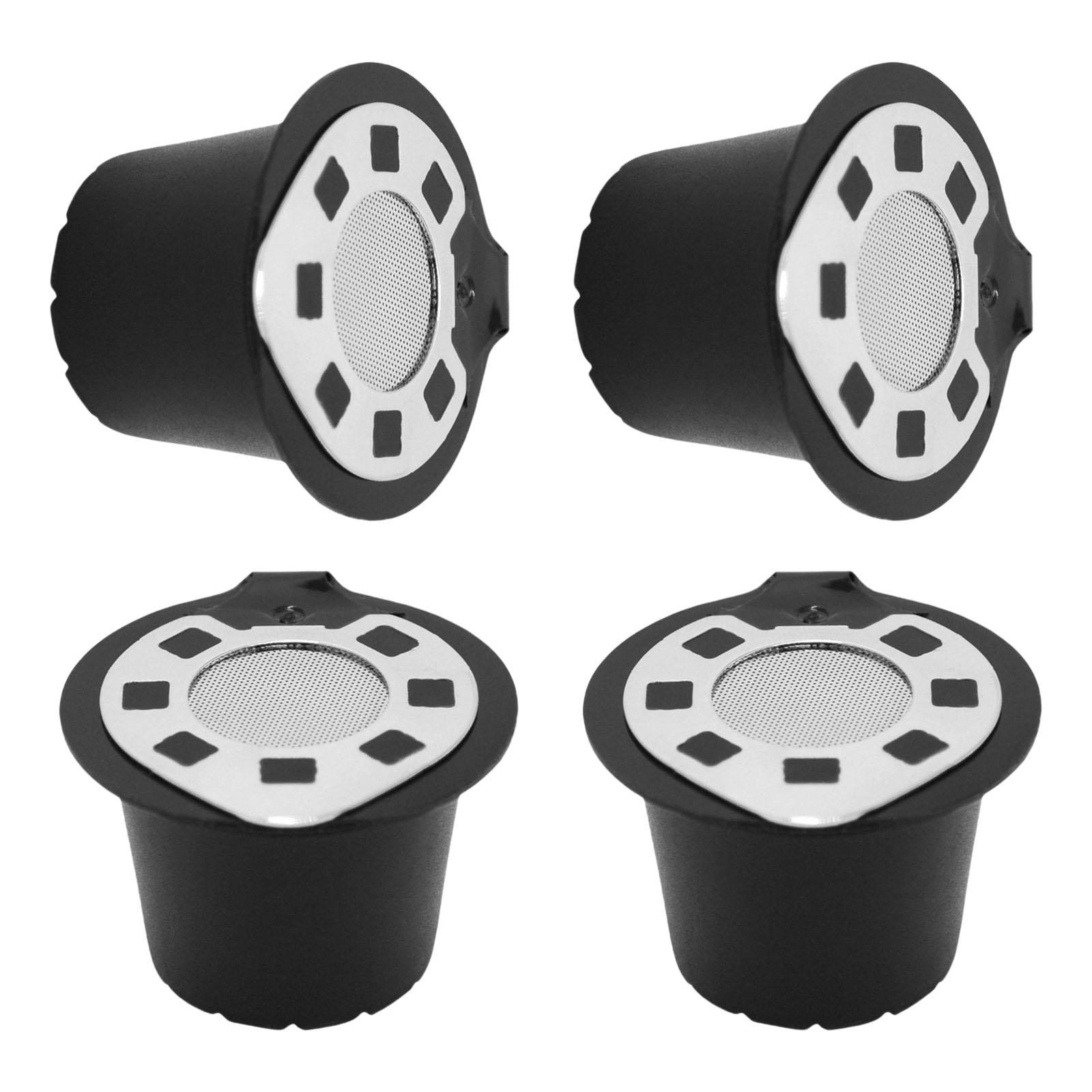 

Набор из 4 многоразовых кофейных капсул, аксессуары для приготовления кофе, можно мыть в посудомоечной машине, капсулы для эспрессо с крышкой из нержавеющей стали