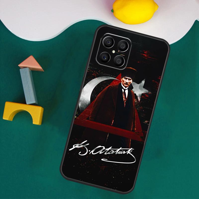 

Turkey Wolf Mustafa Kemal Atatürk Case For Honor Magic 7 Pro 5 6 Lite Honor 200 Pro 50 70 90 X9a X8a X8 X9 X8b X9b X9c Cover Honor Magic5 Lite