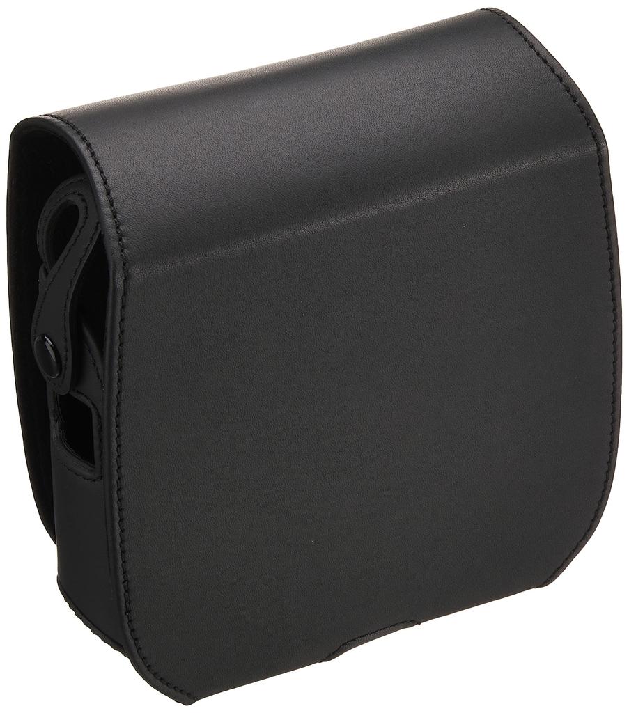 Fujifilm SQ10 Camera Case, Black Leather, for Hybrid Instant Camera "instax SQUARE SQ10" (Product Code: 353549)