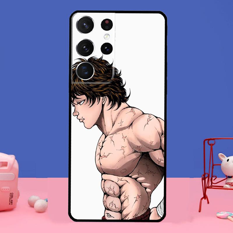 Baki the Grappler Manga Anime Phone Case For Samsung Galaxy S22 Ultra S8 S9 S10 Plus Note 20 Ultra S20 FE S21 Ultra