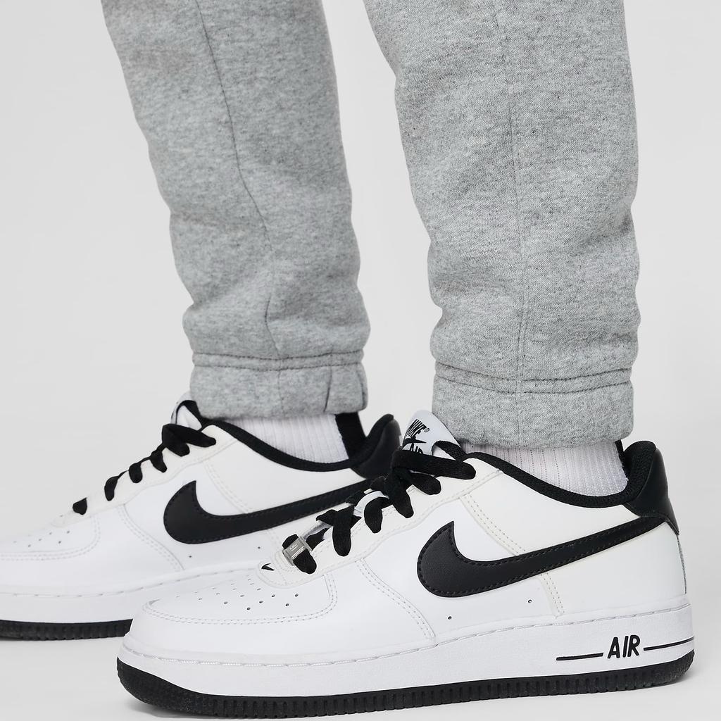 Nike Pantalon de Sport Tricoté pour Enfants Imprimé Logo Lettre Molleton Confortable Couleur Foncée Pantalon pour Enfants DX5160-063