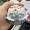 Hanger Fan Adjustable 3-Speed Wind Modes Portable Hanging Neck Small Fan Cartoon Elephant Design Circus Bells Shape Cooling