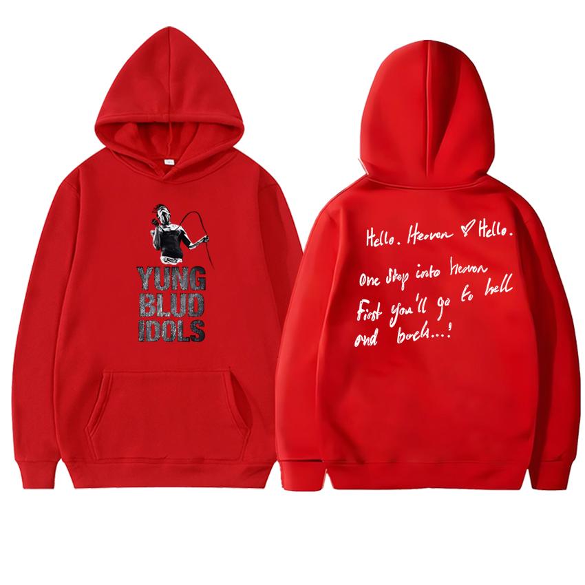 Hot Sale Yungblud IDOLS 2025 New Album Graphics Sweatshirt Unisex Vintage Hip Hop Hoodies Men Women Fleece Long Sleeve Pullovers