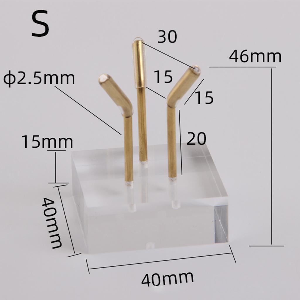 Display Easel Stand Rack Support Base Metal Arm Collectibles Coral Acrylic Display Holder for Jewelry Shop Ball Sphere Rock Ores