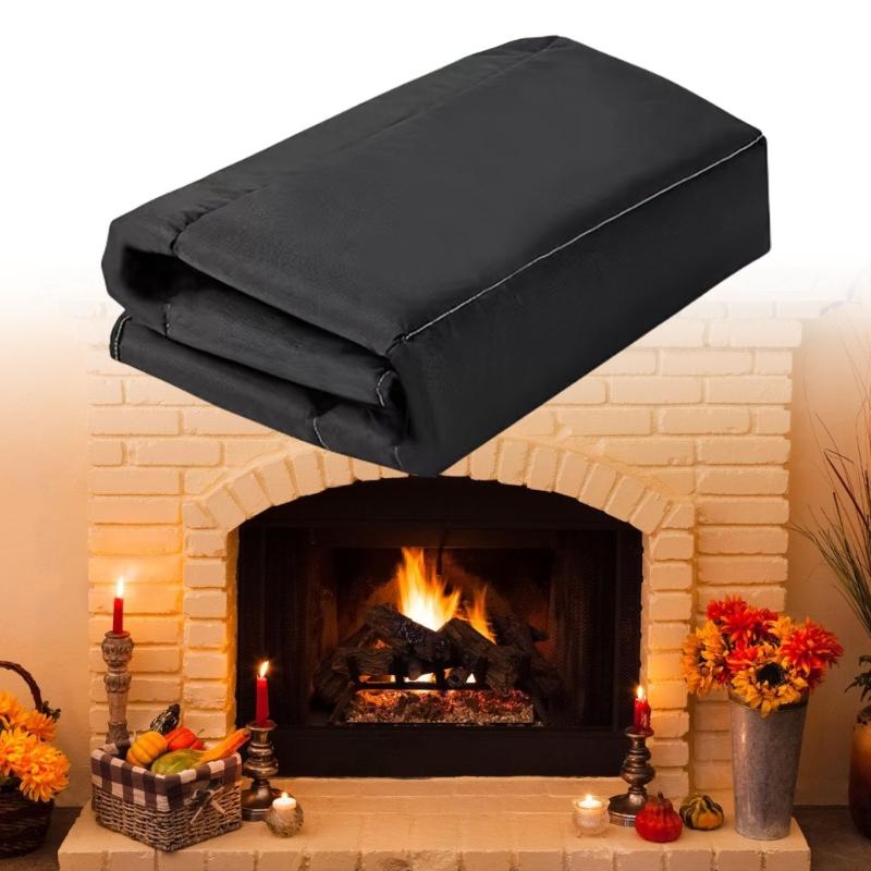 Fireplaces Insulation Blocker Vent Covers Magnetic Fireplaces Draft Stopper Indoor Chimney Insulation Screen Guard