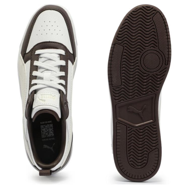 New PUMA DRIBBLE Low Top Casual Shoes Unisex White Black 400326-02