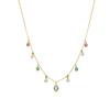 Necklace - LUXENTER - Cainhtsi - Metal Alloy - White Pearl - 18 Carat Rose Gold Finish