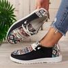 Buty płócienne Damskie płaskie buty codzienne Modne damskie buty materiałowe