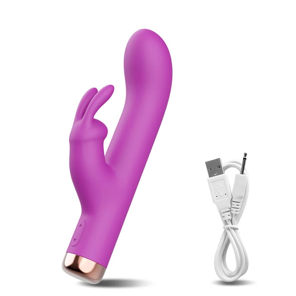 Powerful Rabbit Vibrator Masturbation Tools for Women Clitoris Stimulator G Spot Vagina Massage Female Sex Toy Adult Products