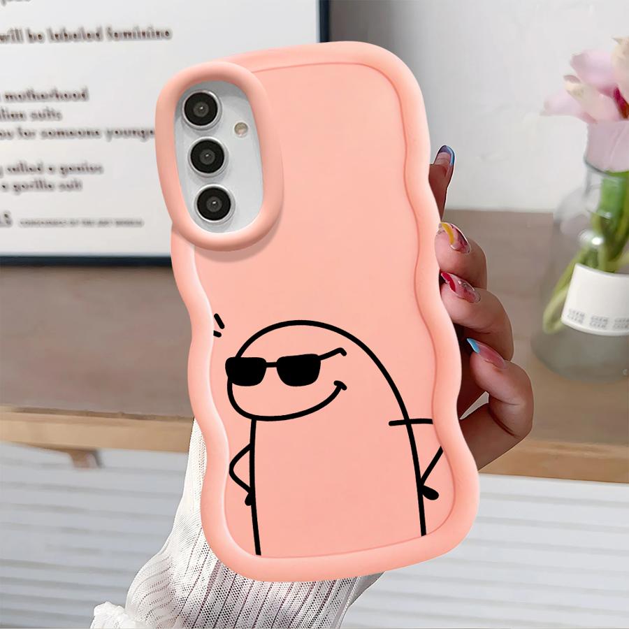 Case for Samsung Galaxy A14 A13 A15 A21s A11 A52 A12 A16 Soft Phone Cover A03 A22 A33 A23 A04 A06 A05 A53 Line People