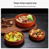 Thickened Ceramic Zisha Steamed Rice Bowl - Restaurant Special Earthenware Rice Basin
