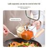 Multi-Grid Transparent Seasoning Jar - Kitchen Spice Box for Salt, Pepper, MSG & More