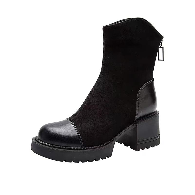 High Heels Ankle Boots for Women's Heeled Suede Designer Shoes  Pumps Walking Winter Boots New Trend Fashion Mujer De Botas