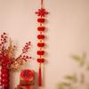 Iron Wire Strip Stick Handmade Plush New Year Craft Chinese Zodiac Snake Decor  Chinese New Year
