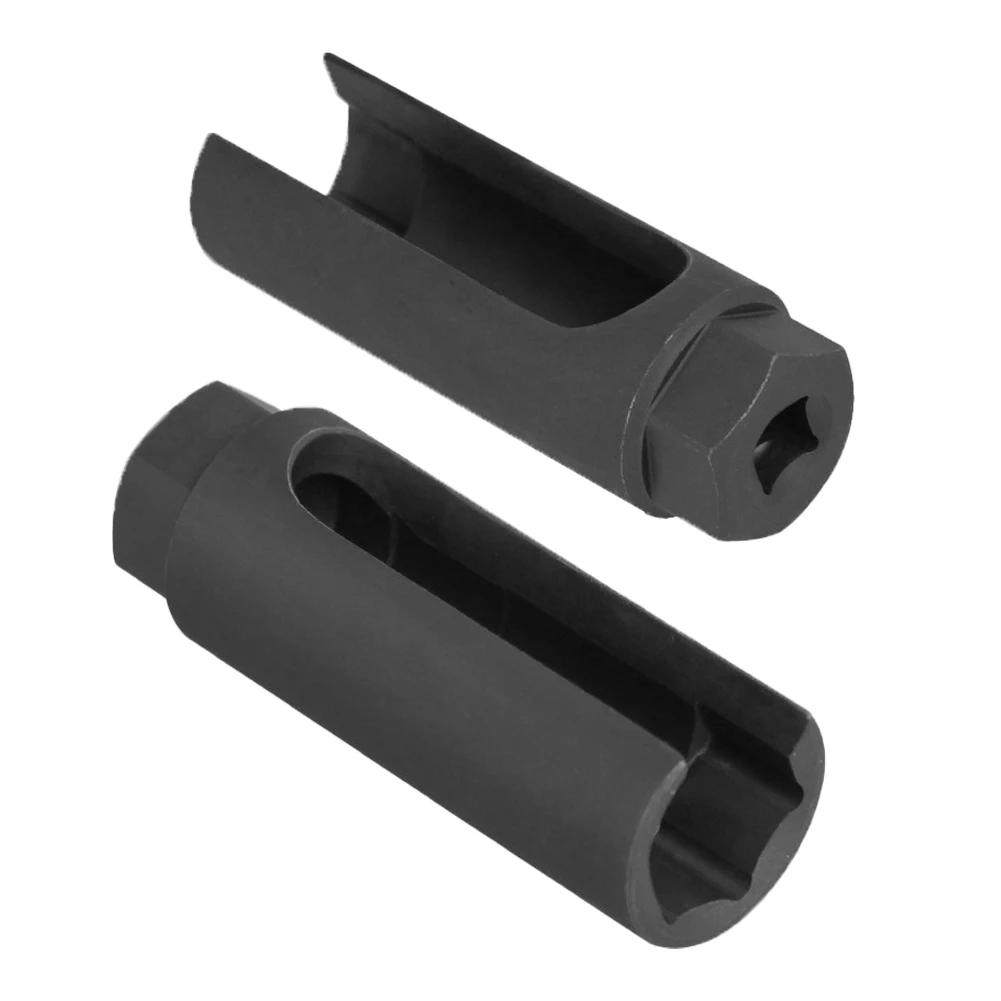 22mm kyslíková kyslíková vakuová lambda sonda, demontážní objímka, černá, úzká ústí, sada autonářadí, 1/2" pohon, 8mm drážka, CR-V ocel