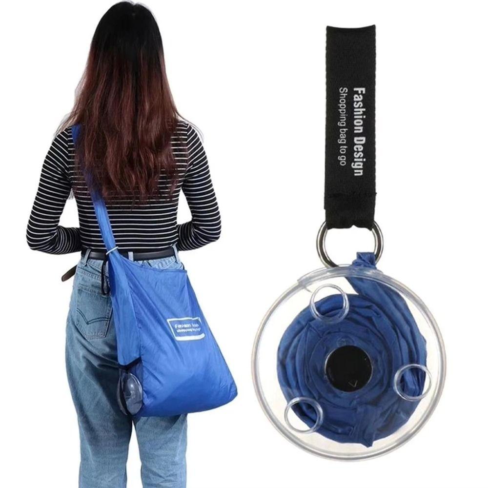 Retractable Rotating Storage Bag Folding Grocery Bag Convenient Shopping Storage Bag  Daily Use