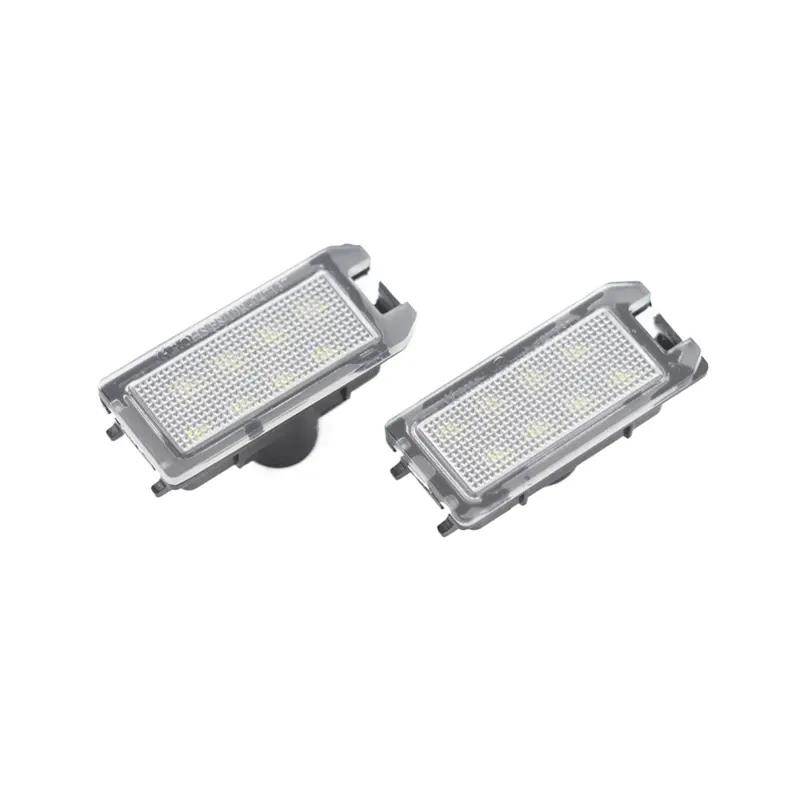 LED Number Plate Light Error Free License Plate Lamp For Jeep Grand Cherokee Compass Patriot Dodge Viper 2014-2017 Fiat 500