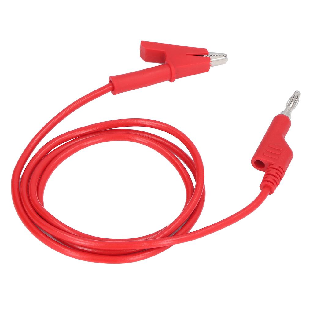   Clip Test  s Banana Plug Wire Cable Flexible for Electrical Testing J.70035‑1 4mm