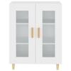Sideboard White 69.5 x 34 x 90 cm Particleboard