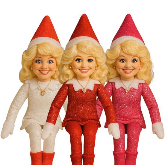 Elf Doll Plush Toy Fine Workmanship Handcrafted Stuffed Elf Toy