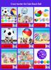 Parent-Child Giant Inflatable PVC Beach Ball - Thick, Colorful Three-Tone Design for Outdoor Fun