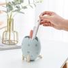 Cartoon Dinosaur Egg Desktop Storage Container with Detachable Lid and Stable Legs for Organizing Small Items and Office Supplies
